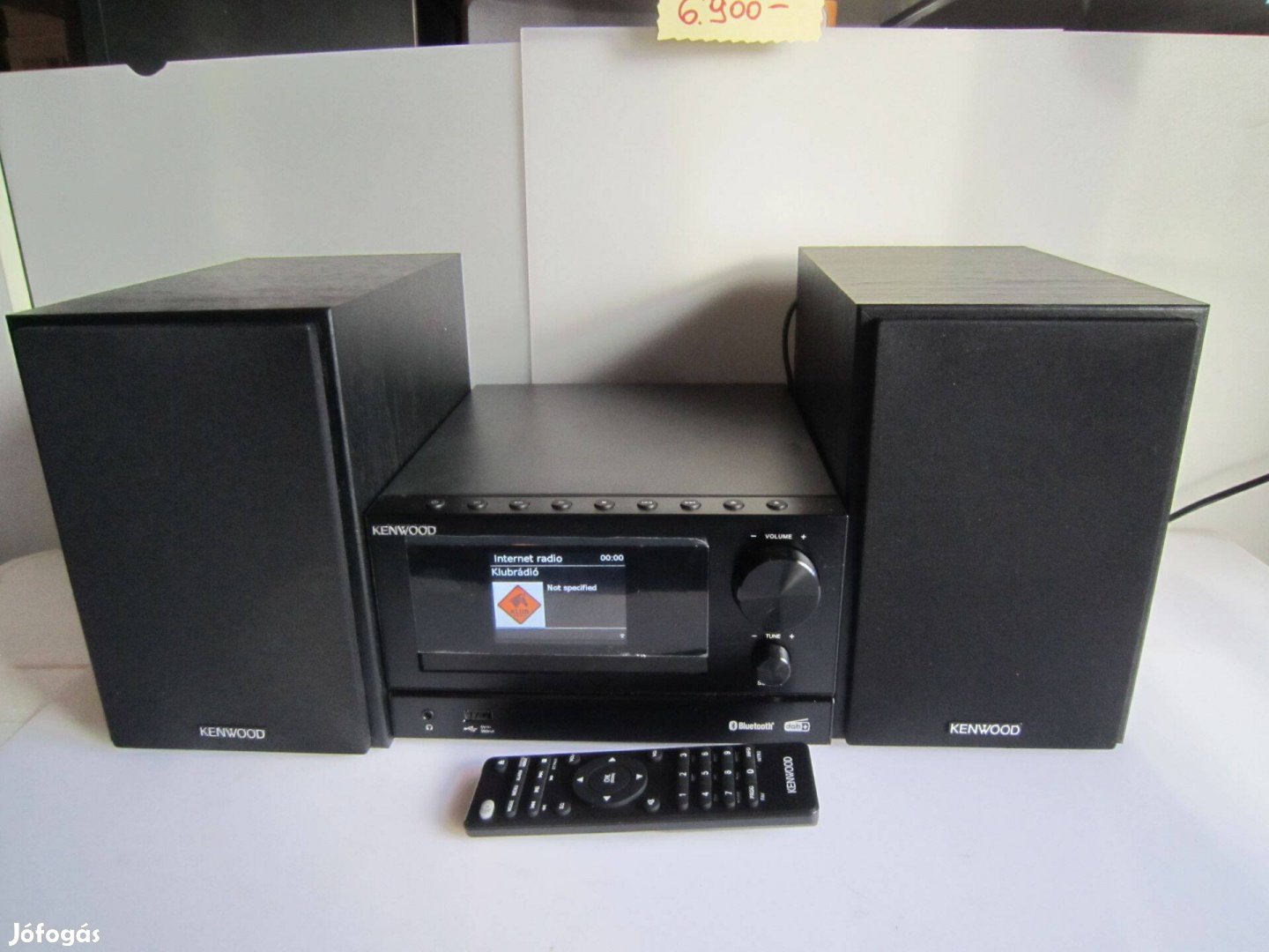 Kenwood M-7000S-B okos Mini HIFI rendszer akcióban