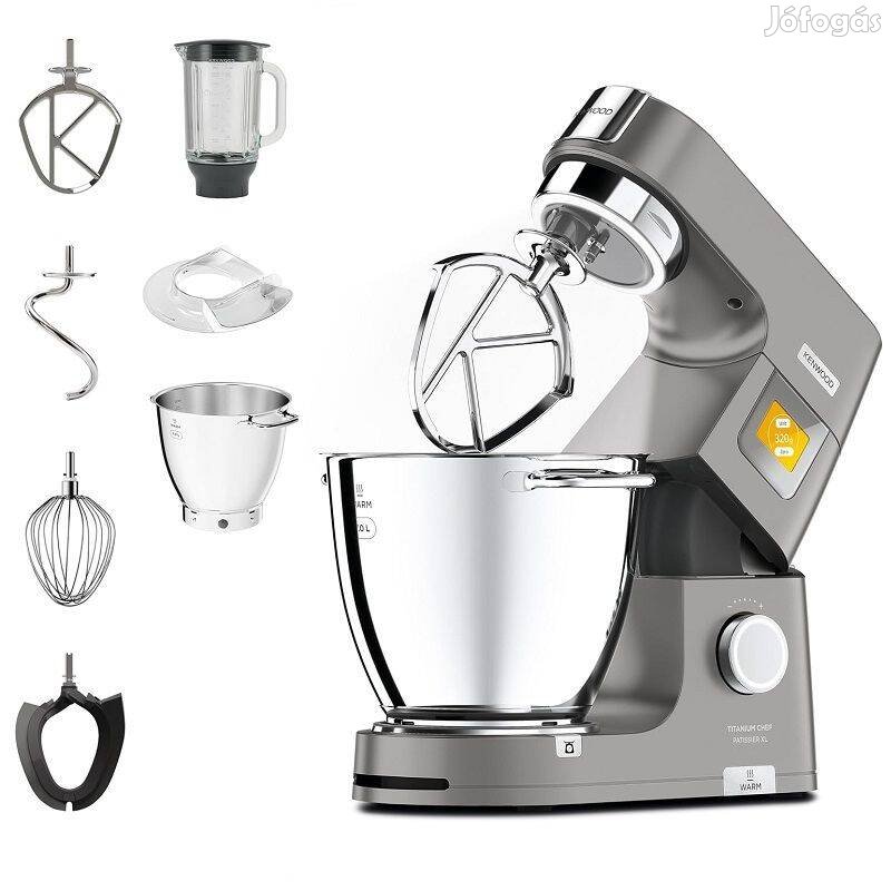 Kenwood Titanium Chef Patissier XL konyhai robotgép, 1730W, 7lit, 1.6l