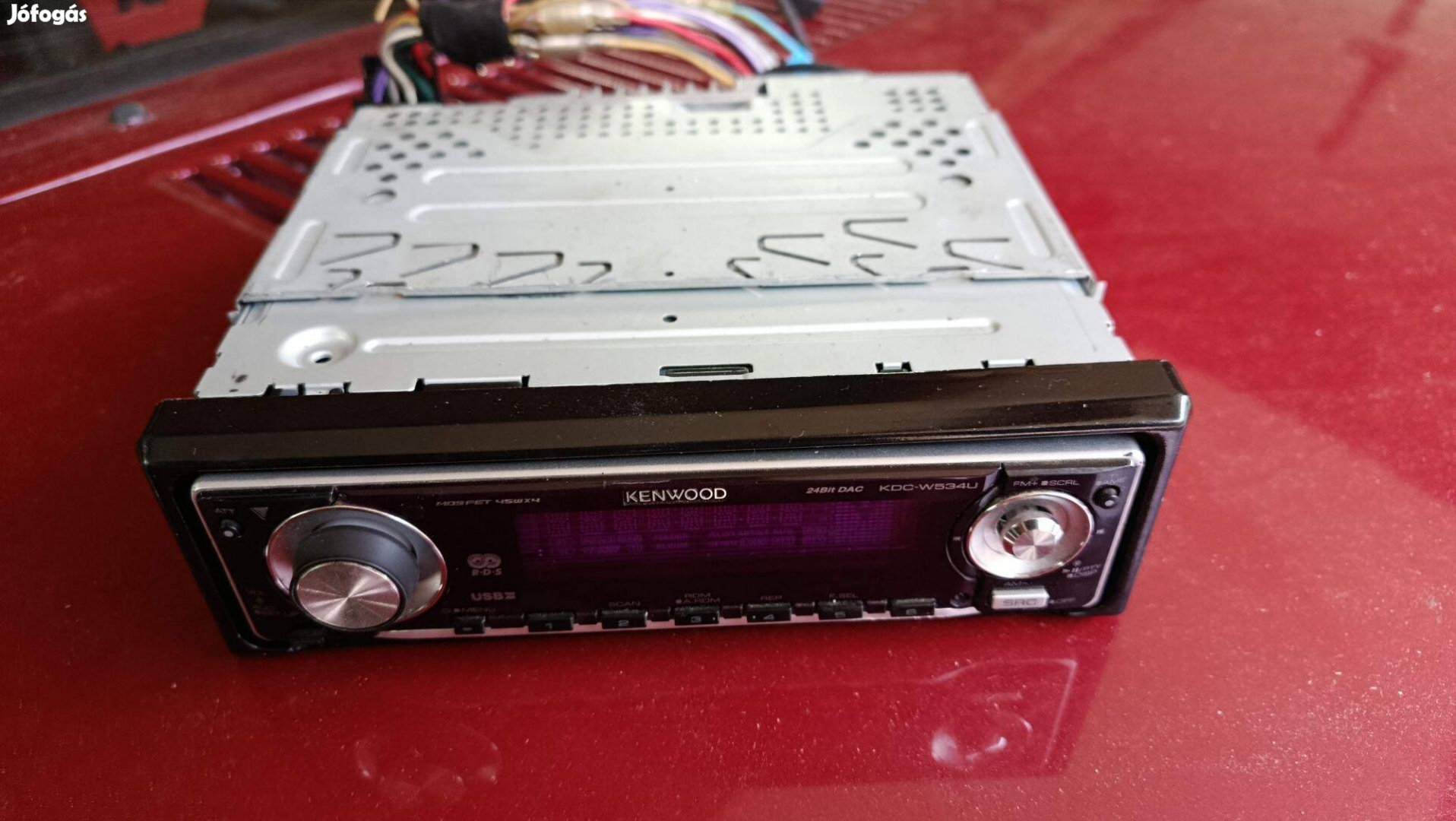 Kenwood autós CD/MP3 lejátszó (USB)