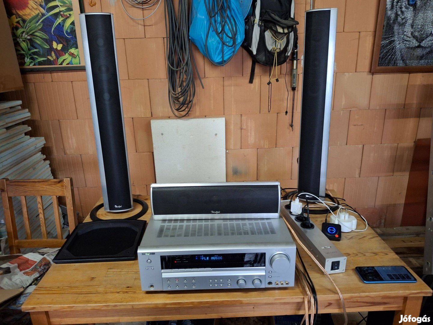 Kenwood erősítő Teufel 5.1 házimozi7