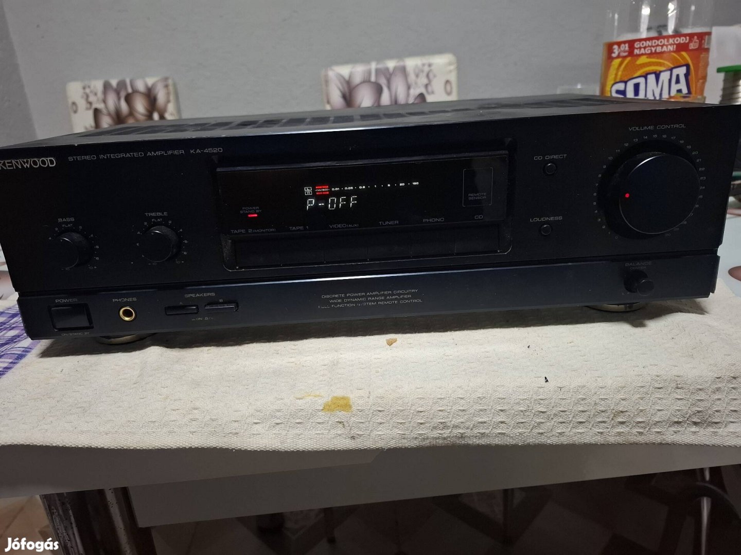 Kenwood ka 4520 erősítő hibás