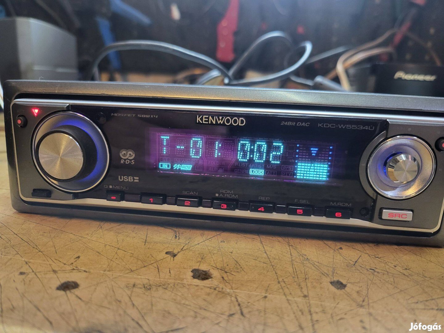 Kenwood kdc-w5534u fejegység