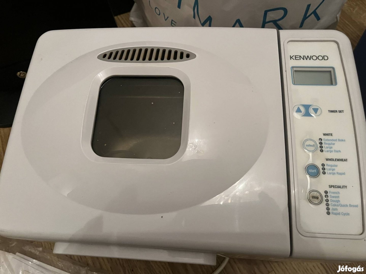 Kenwood kenyérsütő új 