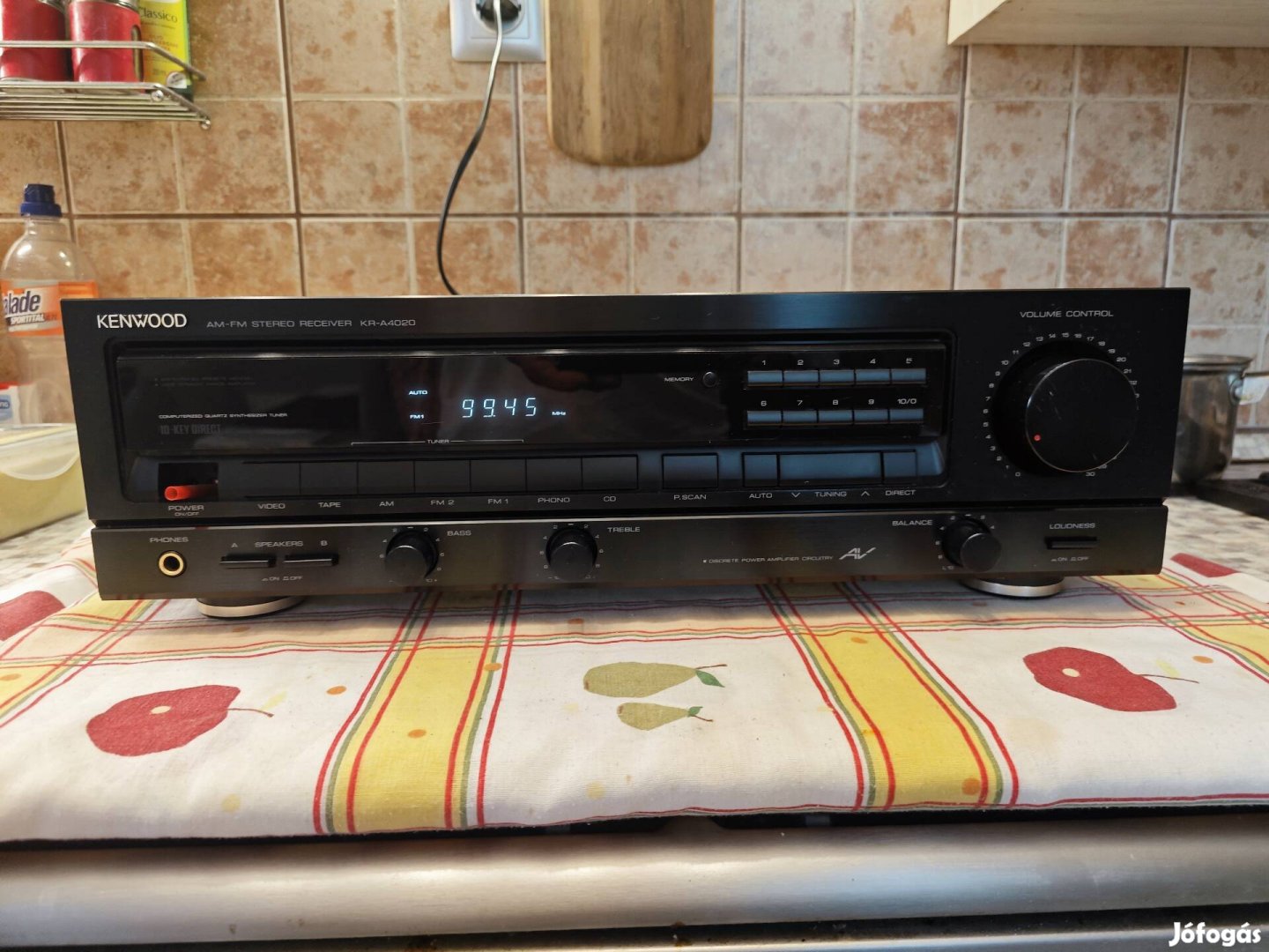 Kenwood kra 4020 erősítő és Aiwa hangfal eladó. 