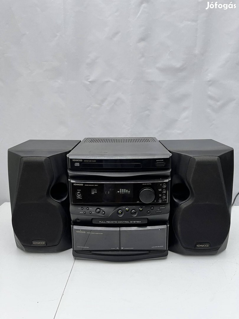 Kenwood mini hifi RXD-F1 magnó cd lejátszó erősítő hangfal