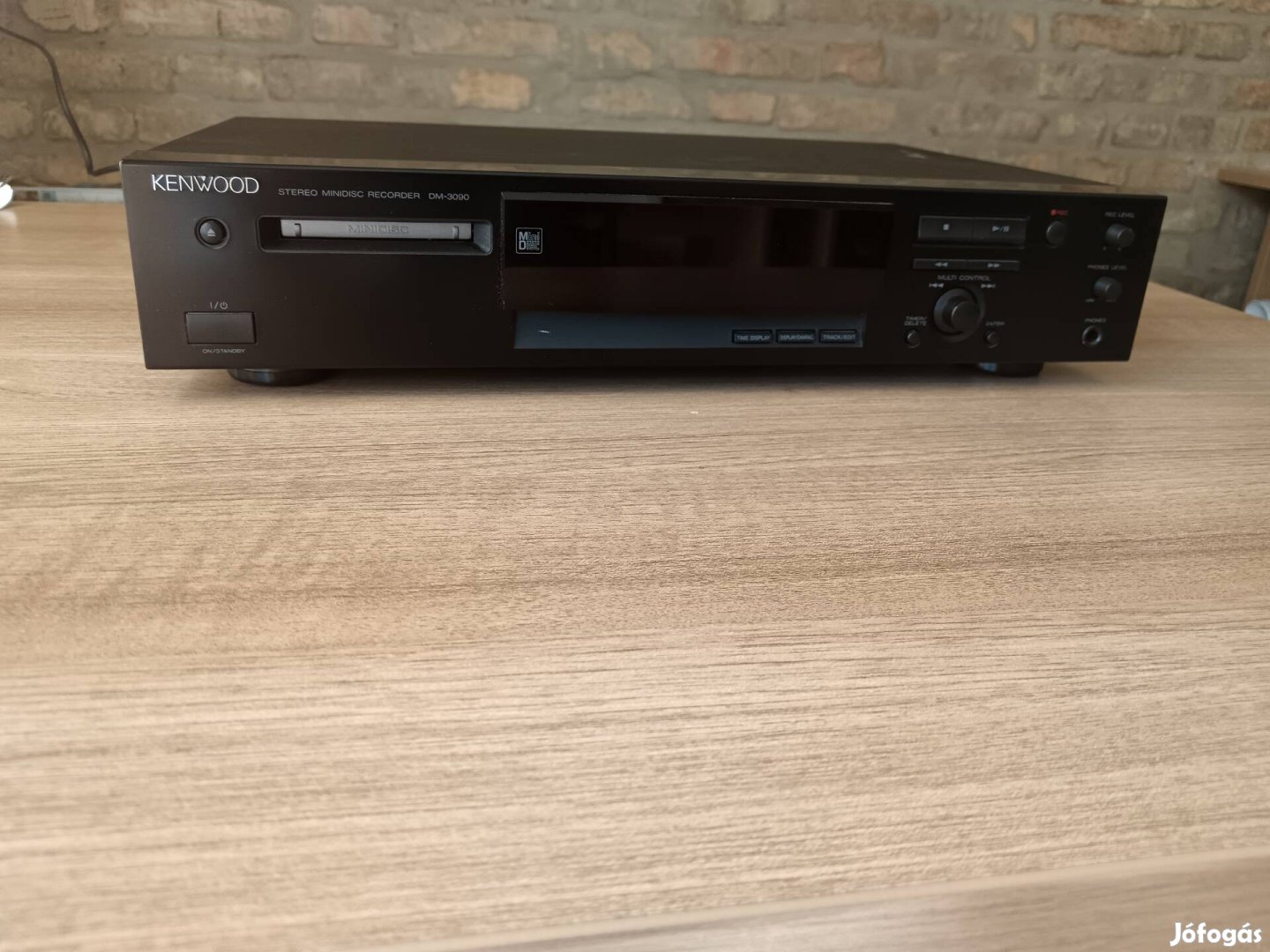 Kenwood minidisc deck (DM-3090) - hibás!! 