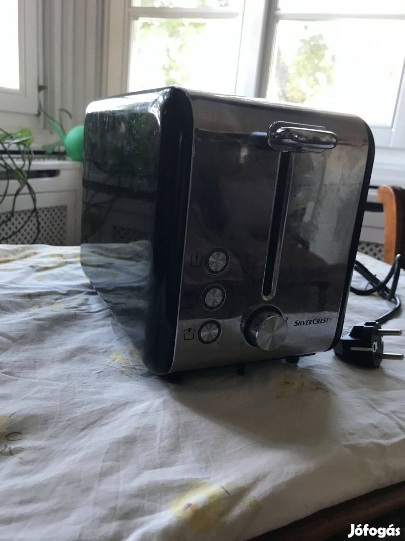 Kenyér pirító készülék, fekete színű - Silver Crest STB 950 A1 Toaster