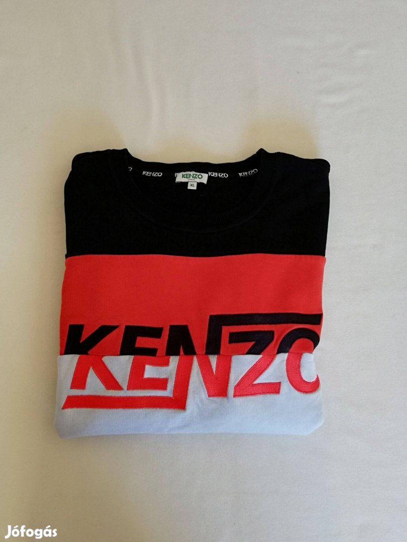 Kenzo női pamut pulóver L XL-es