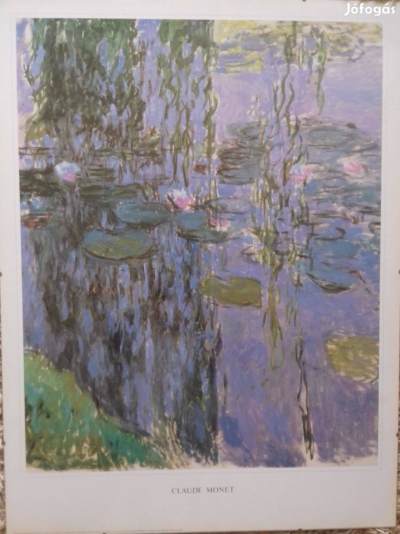 Kép 60x80 cm keret nélkül (Monet - Vízililliomok)