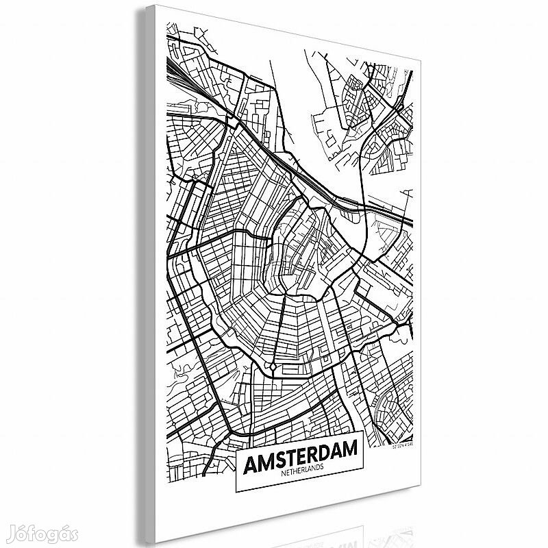 Kép - Amszterdam térképe