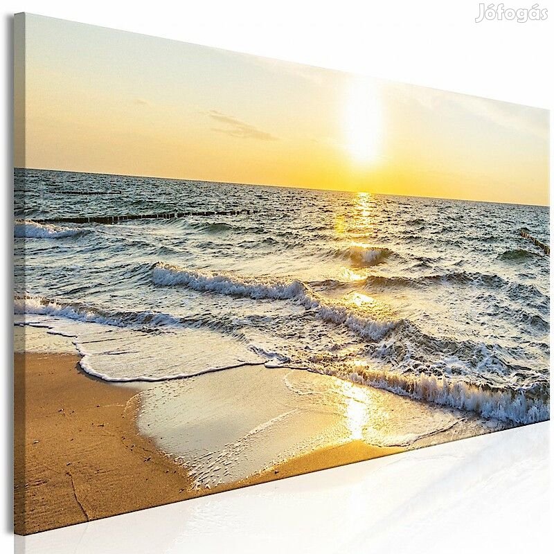 Kép - Aranyszínű tengerpart keskeny 1 darabban