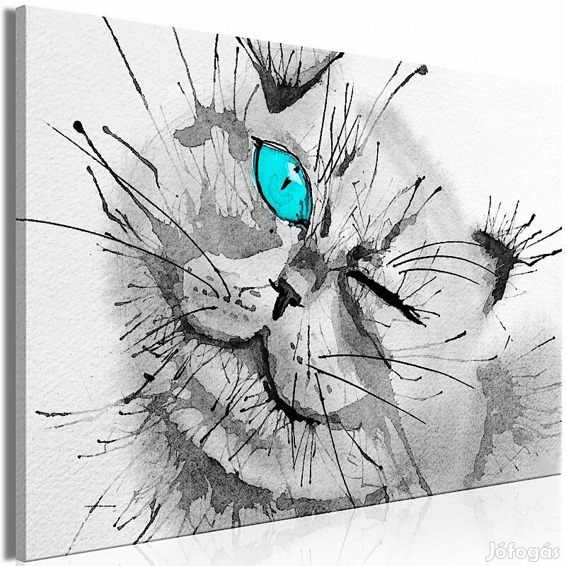 Kép - Boldog tekintet kék