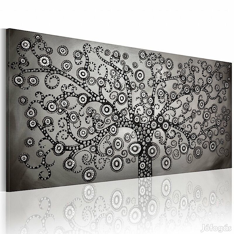Kép - Ezüst mintás fa