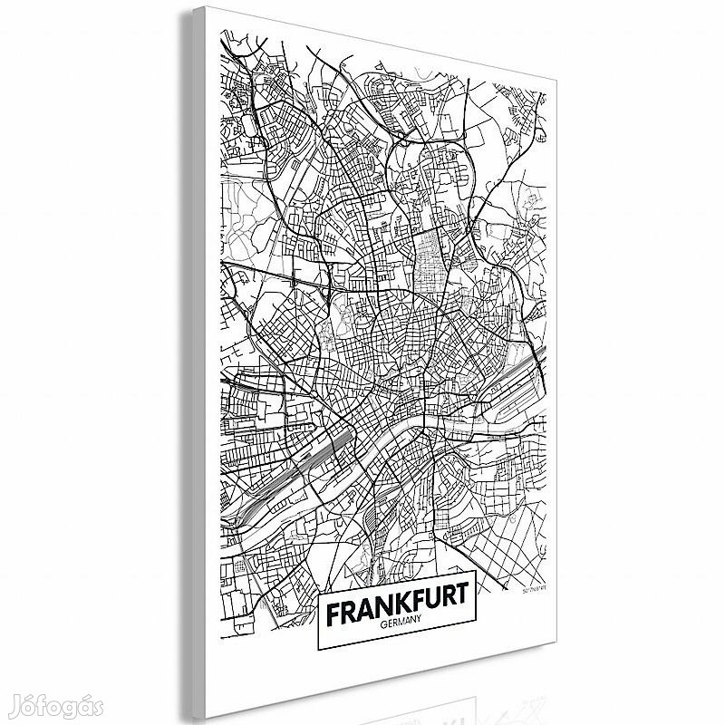 Kép - Frankfurt térképe