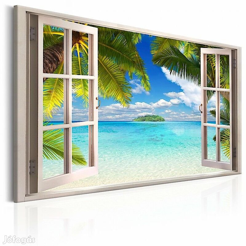Kép - Tengeri kilátás ablakból