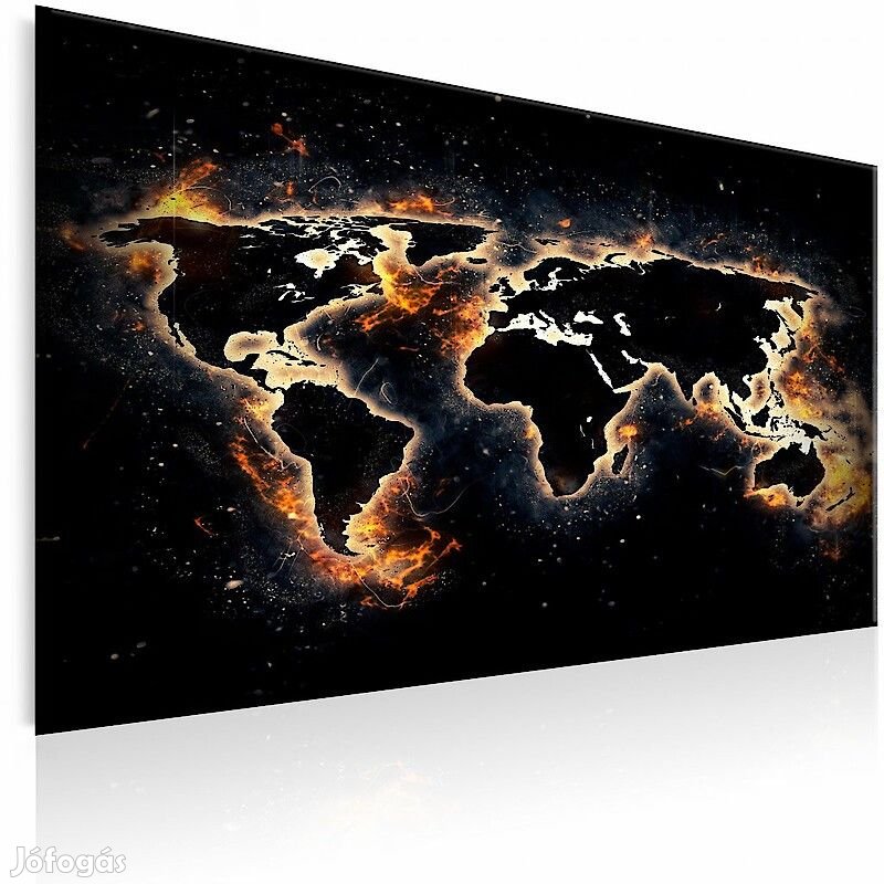 Kép - Tüzes kontinens térkép