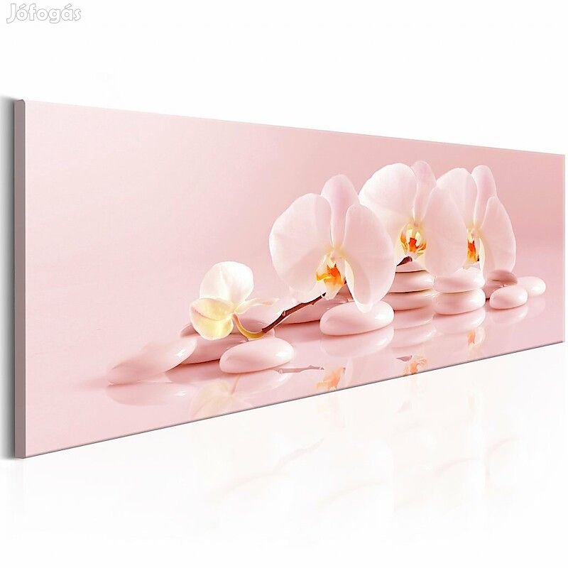 Kép - Virágok rózsaszín kövekkel