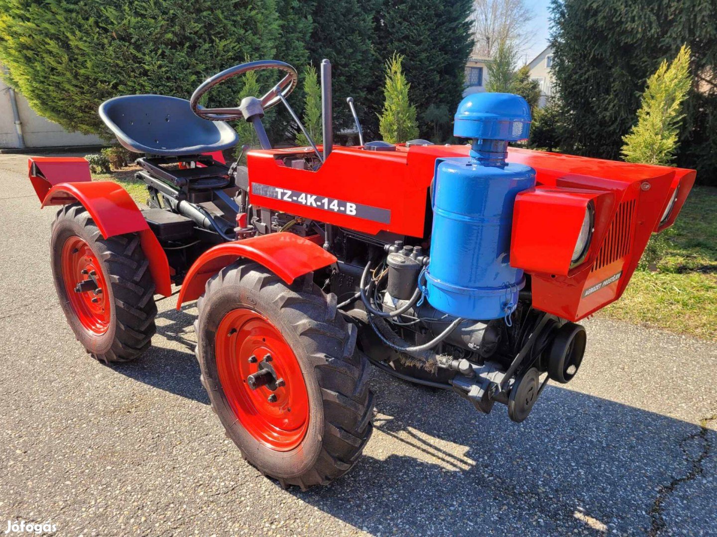 Képen láthato 4x4 tz4k tzk t4k kertigép kistraktor traktor