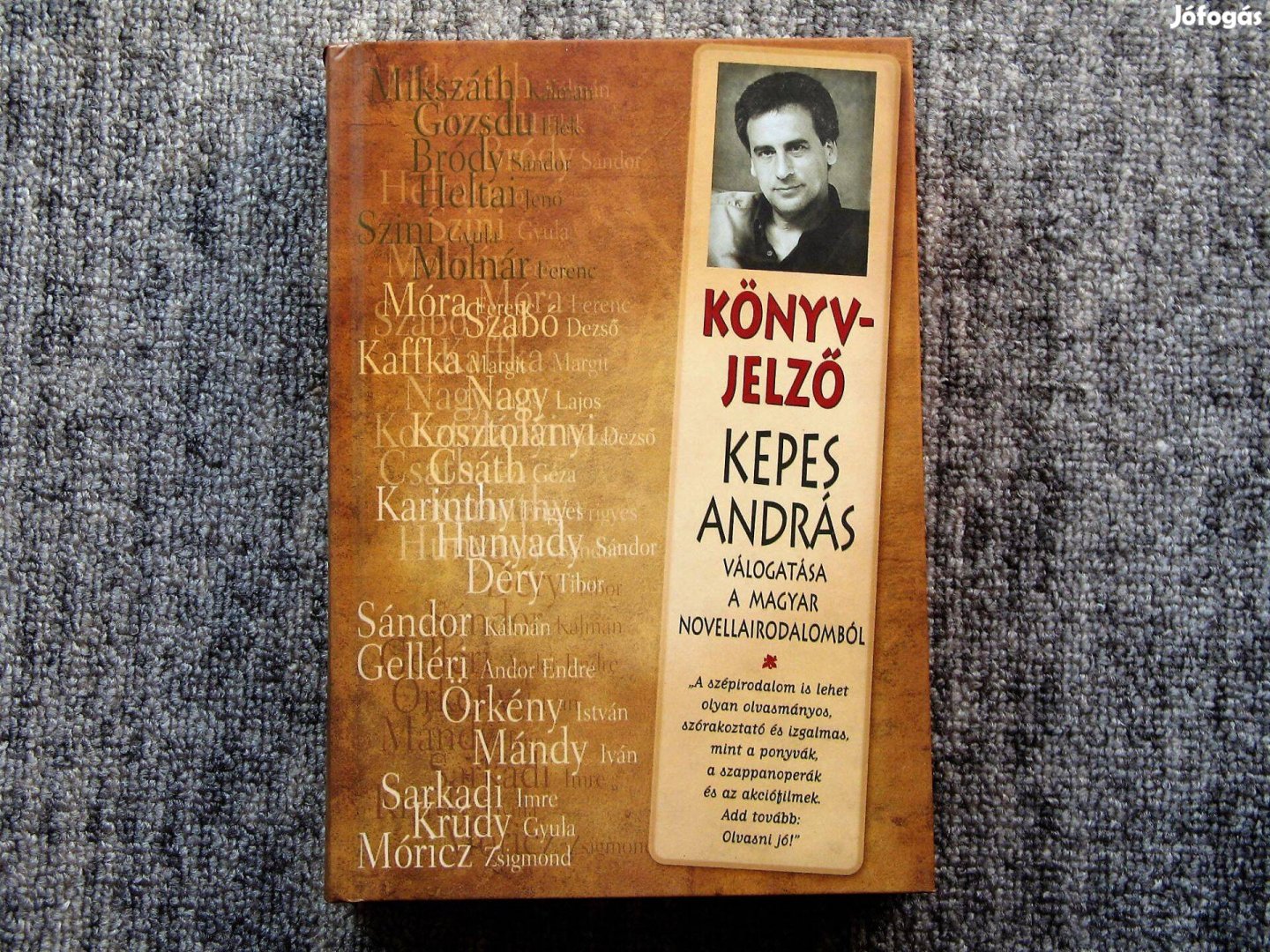 Kepes András Könyv-jelző válogatás a magyar novellairodalomból