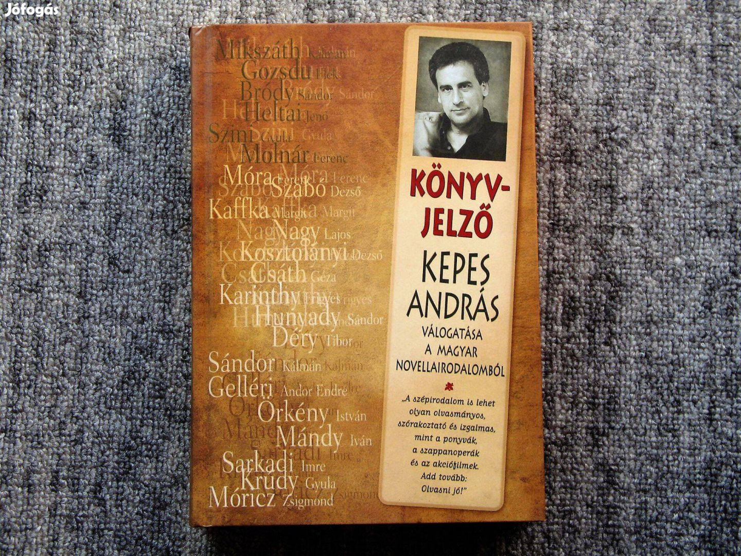 Kepes András: Könyv-jelző Vállogatás a magyar novellairodalomból