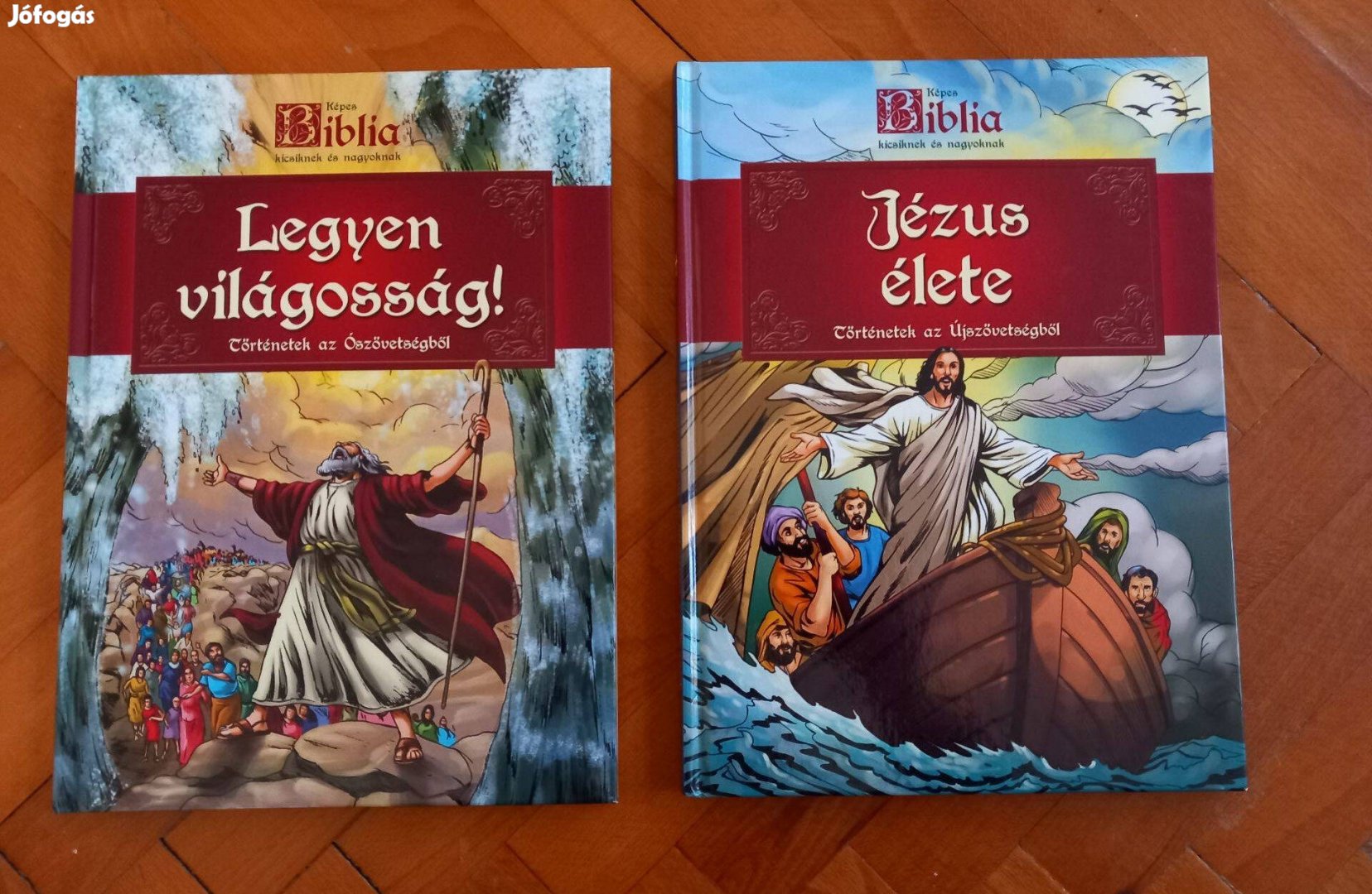 Képes Biblia: Legyen világosság! és Jézus élete