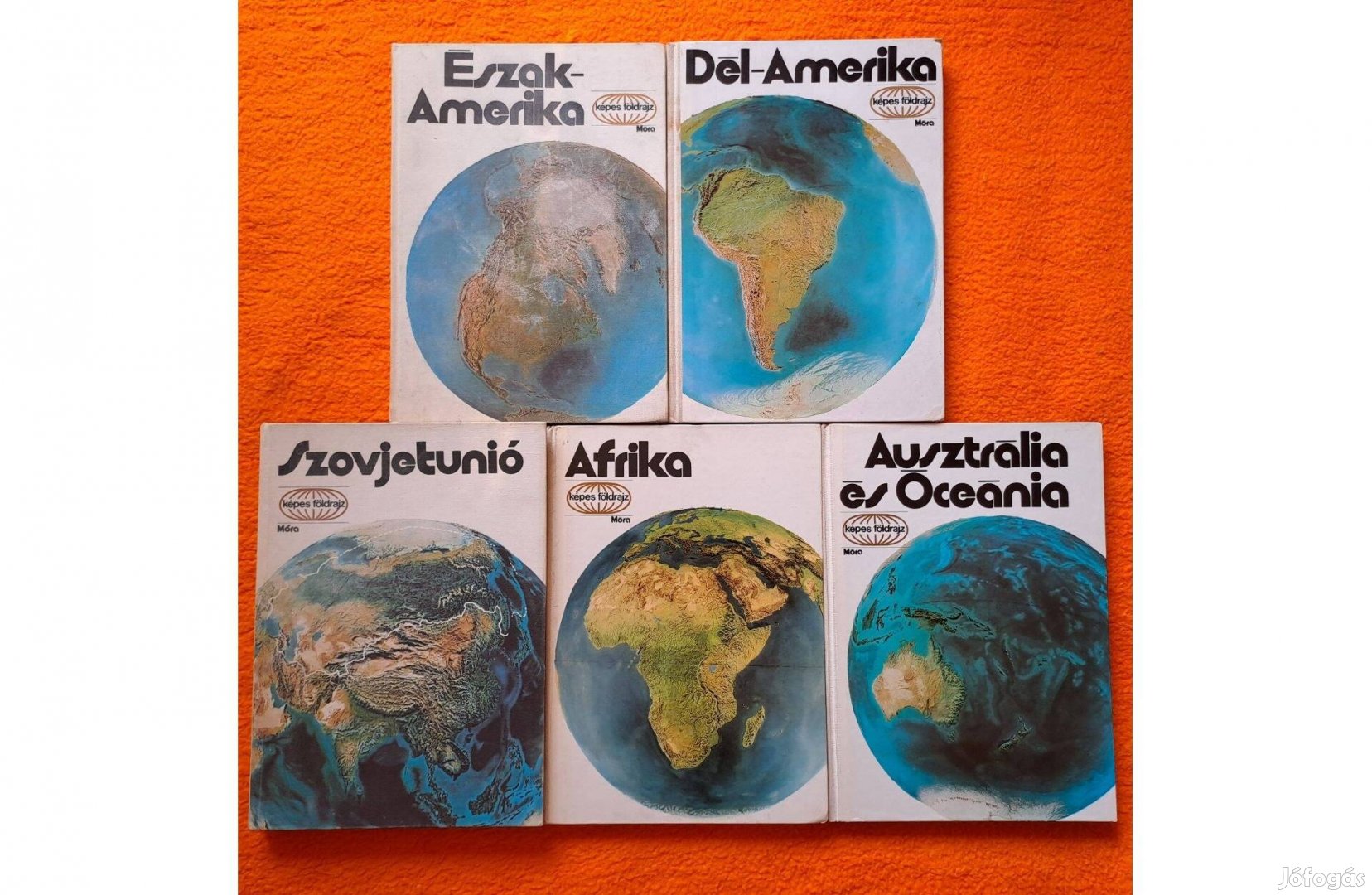 Képes Földrajz könyvcsomag: Észak- és Dél Amerika, Szovjetunió, Afrika