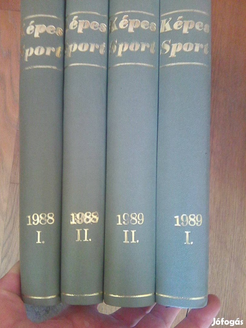 Képes Sport 1987-89. könyvek Marcali