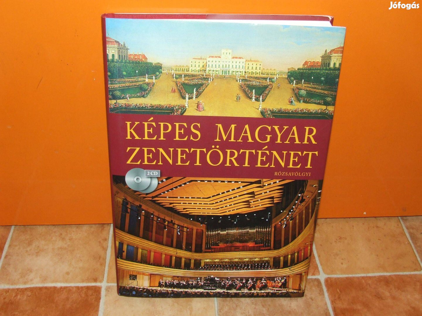 Képes magyar zenetörténet könyv 2 CD Új