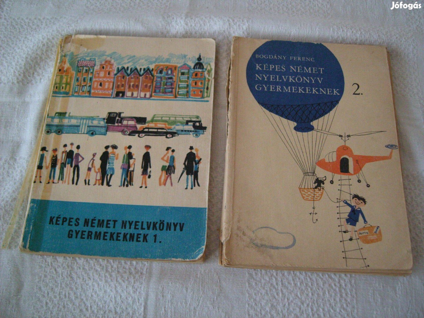 Képes német nyelvkönyv gyermekeknek, kezdőknek-haladóknak. 2 könyv