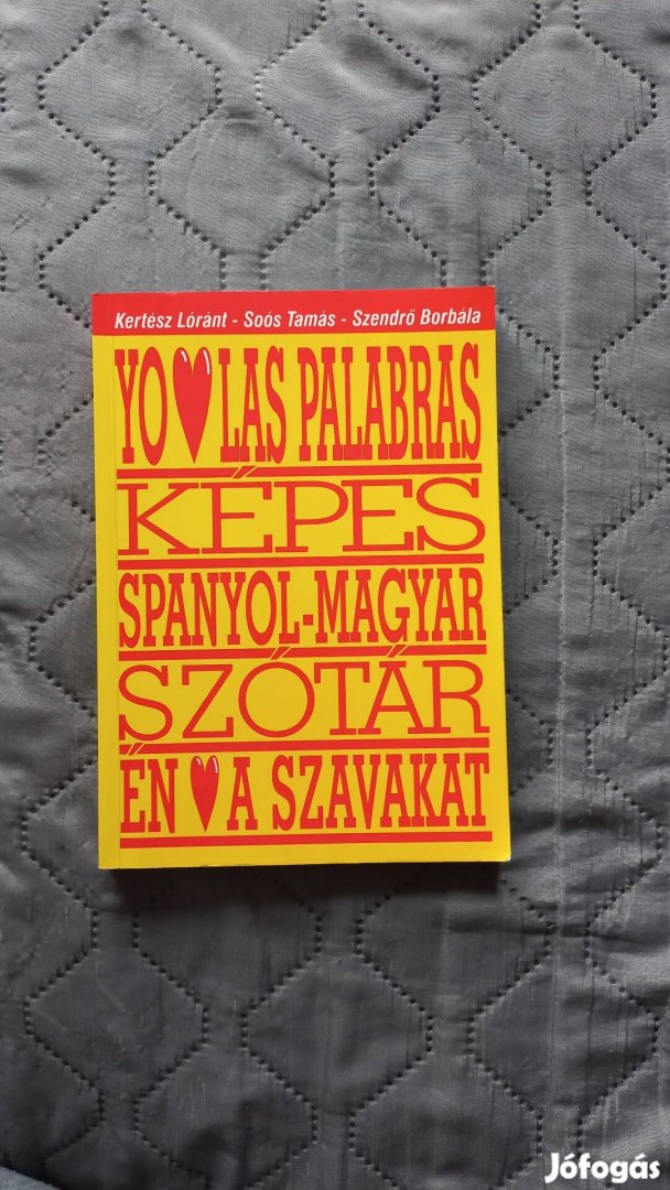Képes spanyol-magyar szótár eladó