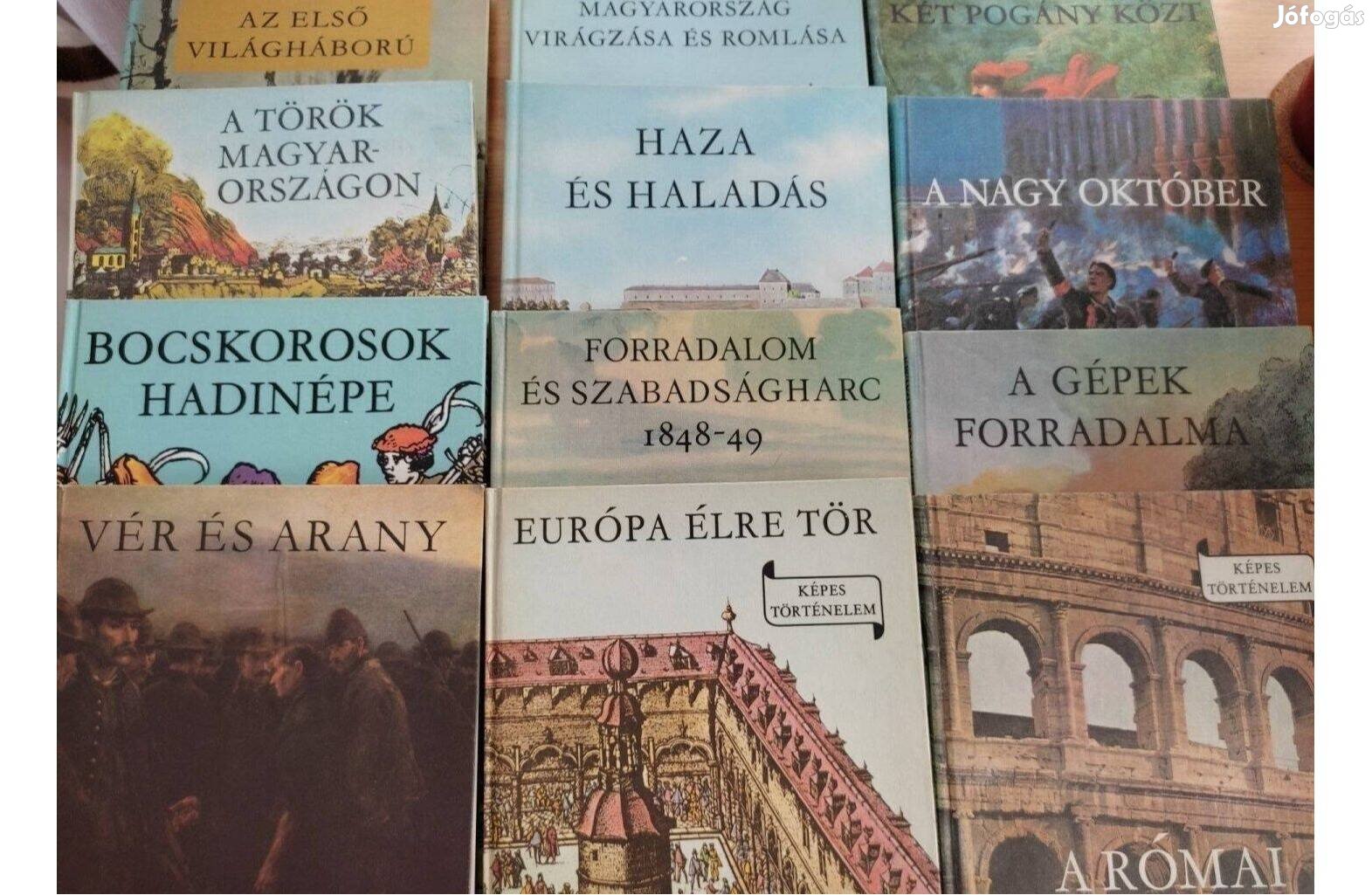 Képes történelem sorozat 20 kötete
