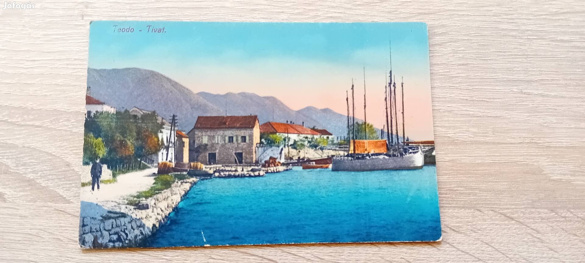 Képeslap  kotor 1916 / Teodor -Tivat