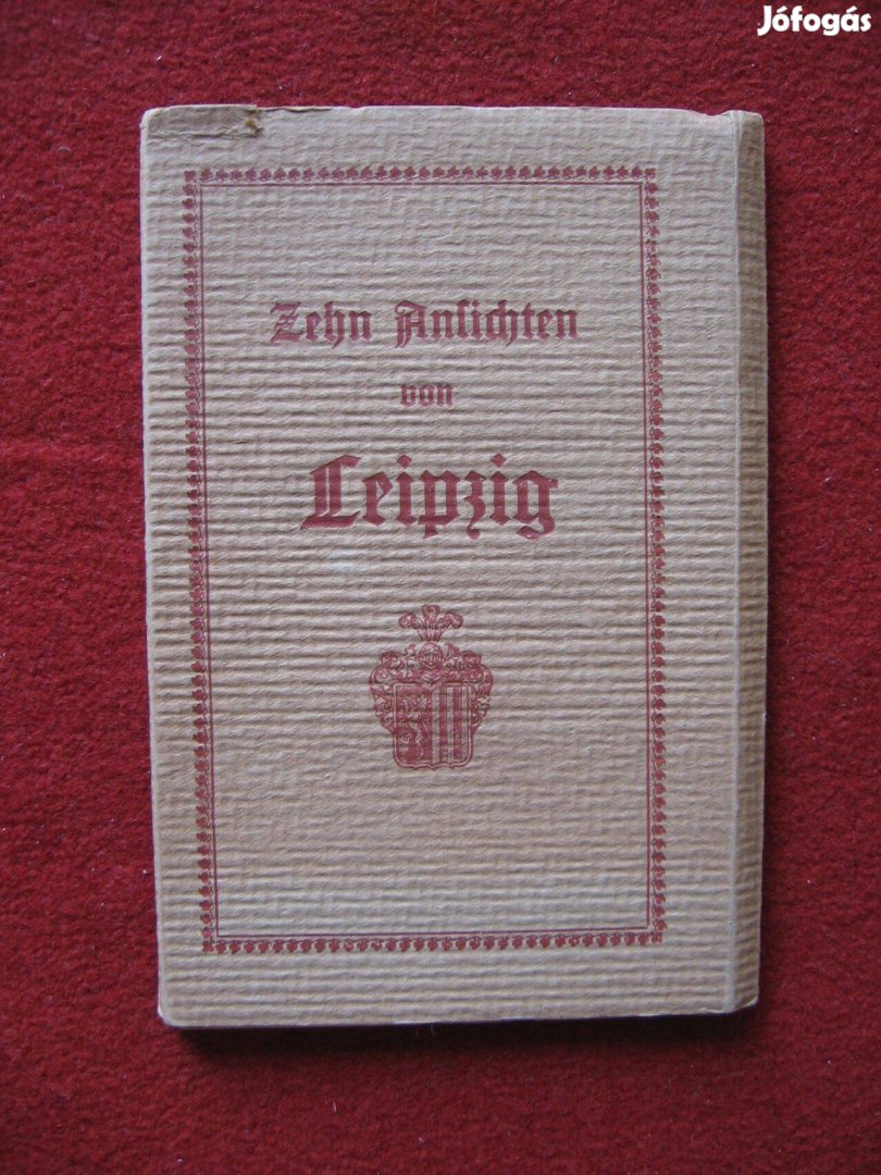 Képeslap gyűjtemény leporello, Leipzig-Lipcse