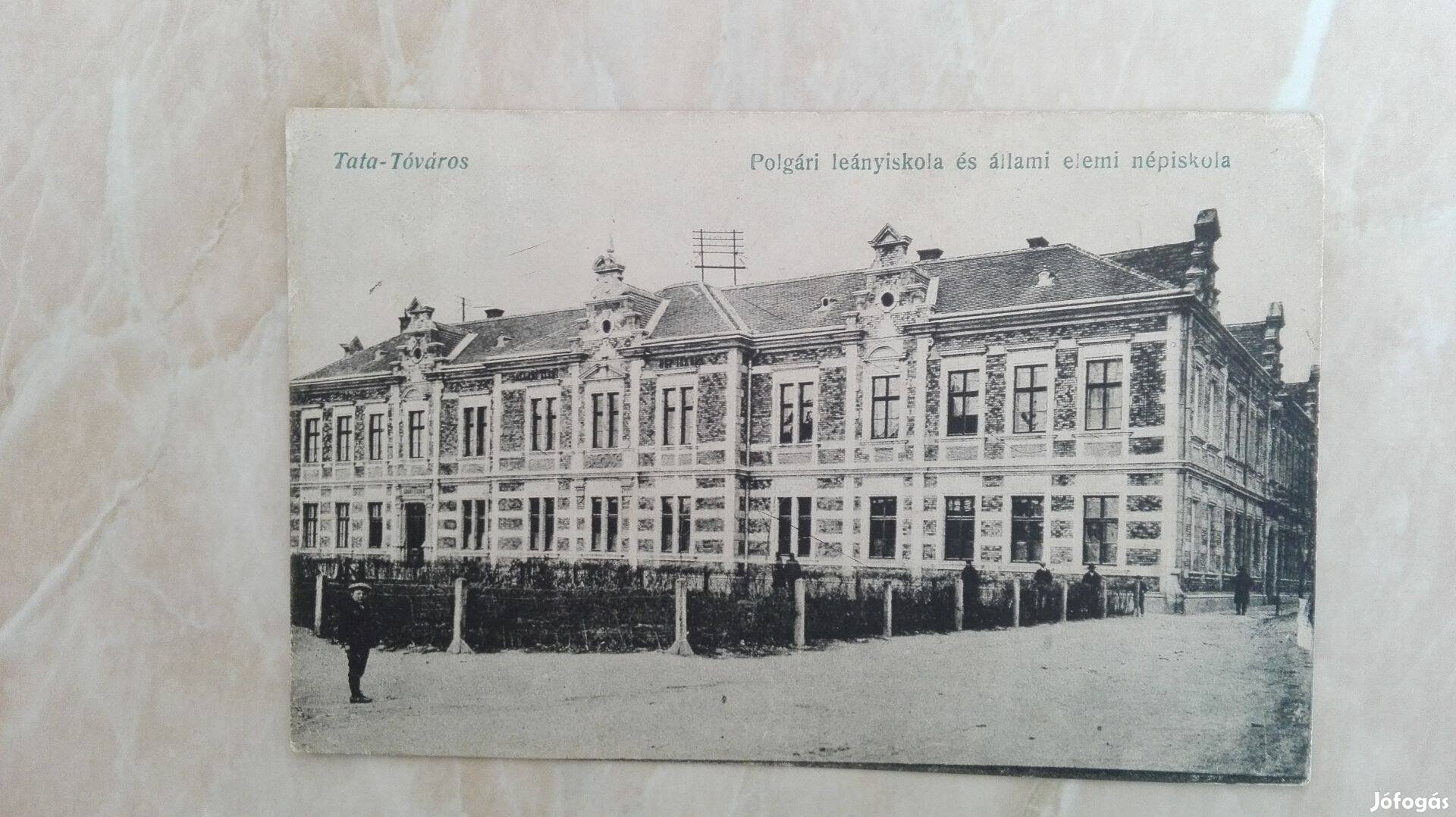 Képeslap ritka Tata-Tóváros régi db