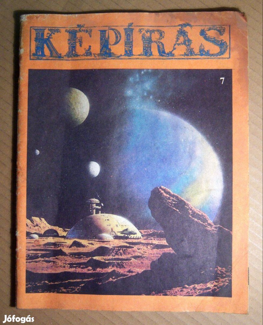 Képírás 1987/7.szám (két képregénnyel) viseltes (5kép+tartalom)