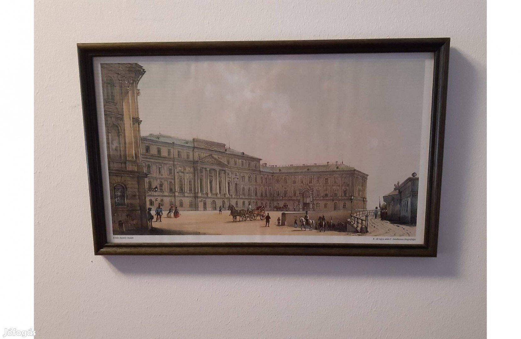 Képnyomat a 19. századi Budapestről
