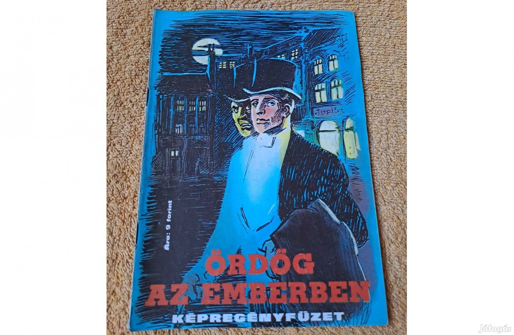 Képregény Ördög az emberben Stevenson Dr Jekyl Mr Hyde különös esete