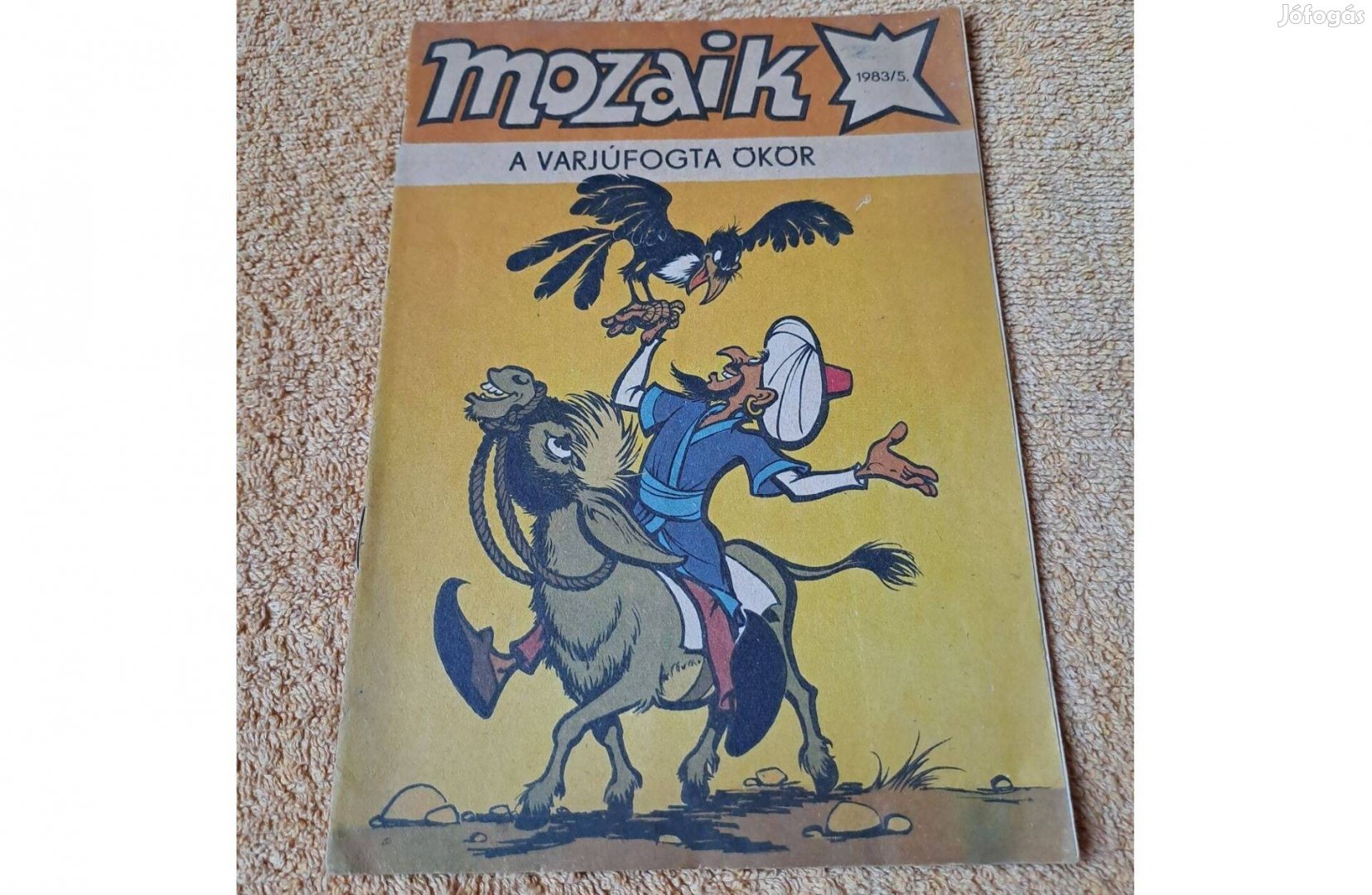 Képregény - Mozaik 1983/5 - A varjú fogta ökör