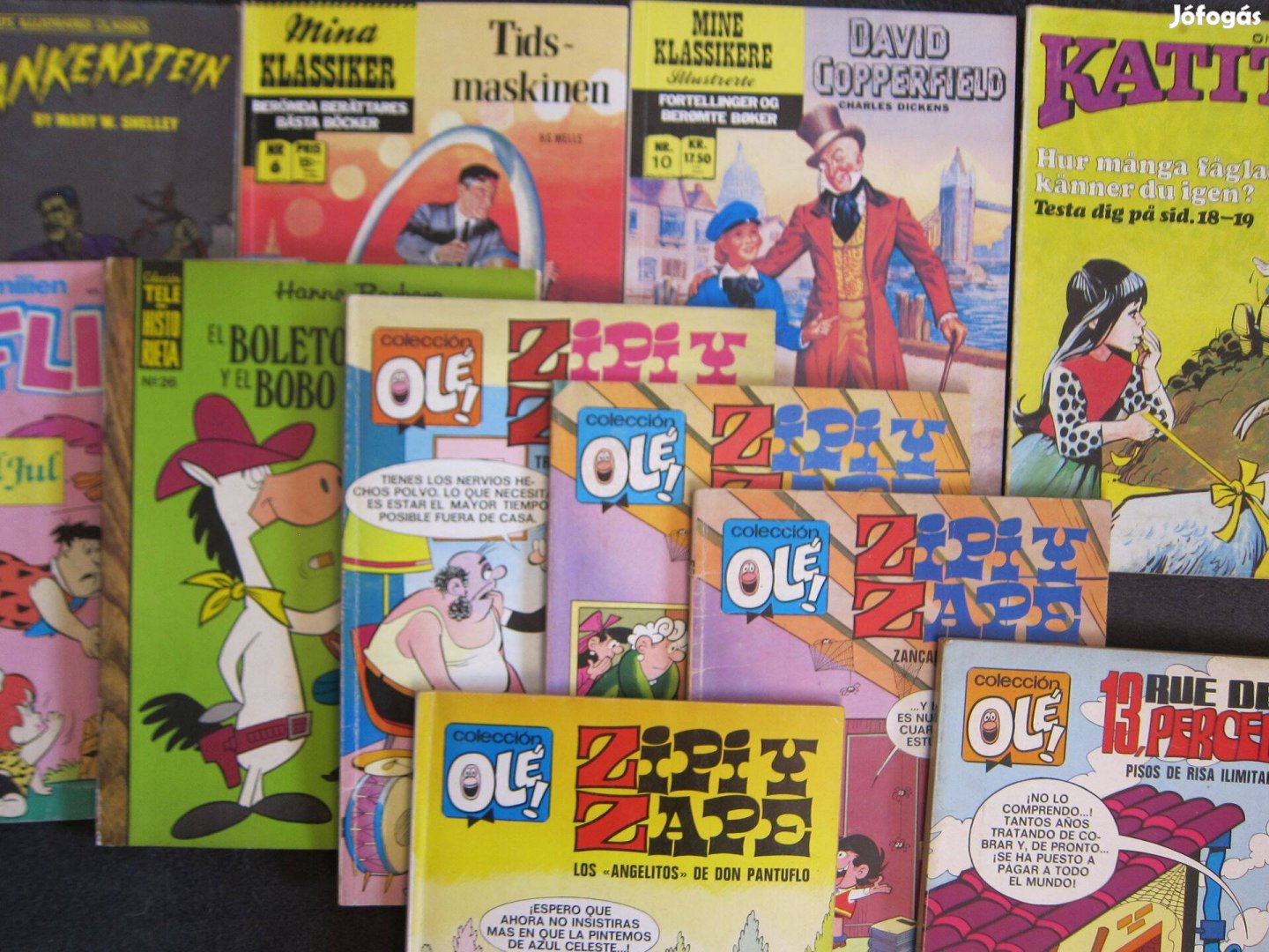 Képregény - Régi Külföldi vegyes 11db