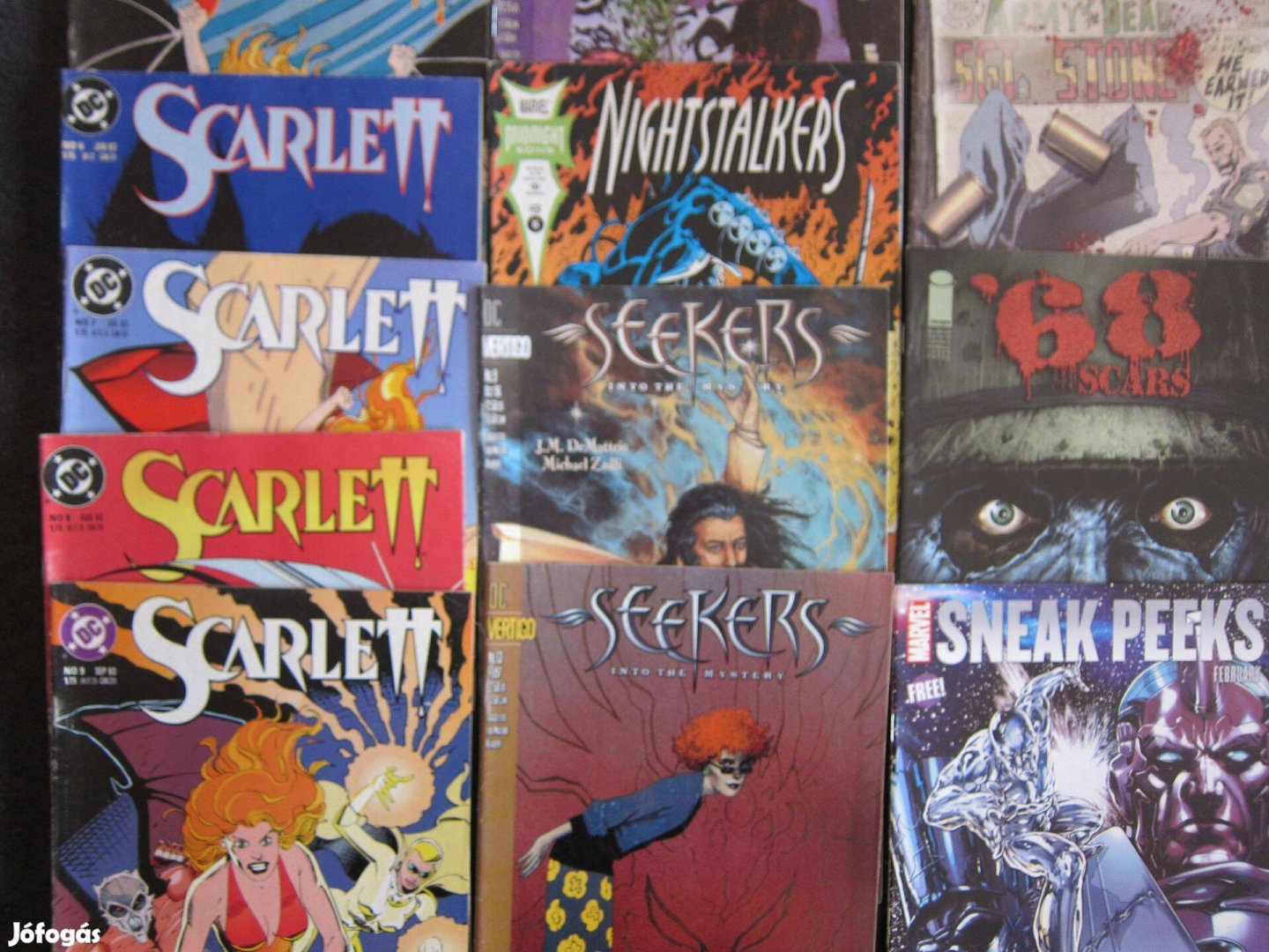 Képregény - Régi Külföldi vegyes 12db