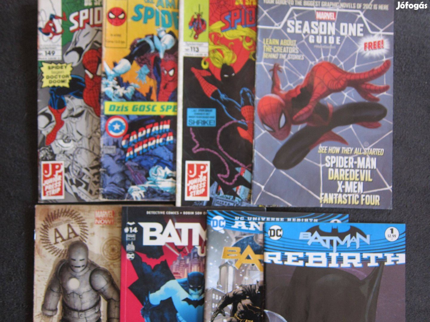 Képregény - Régi Szuperhős vegyes 8db