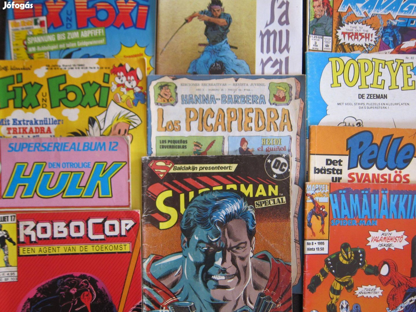 Képregény - Régi - retro vegyes 11db