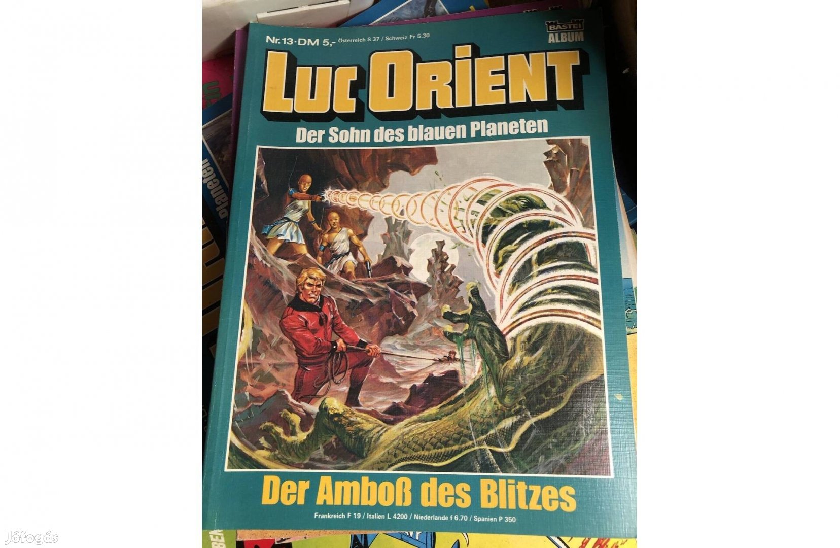 Képregény , fantasztikus képregény német nyelvű 1800 Ft/db:Lenti