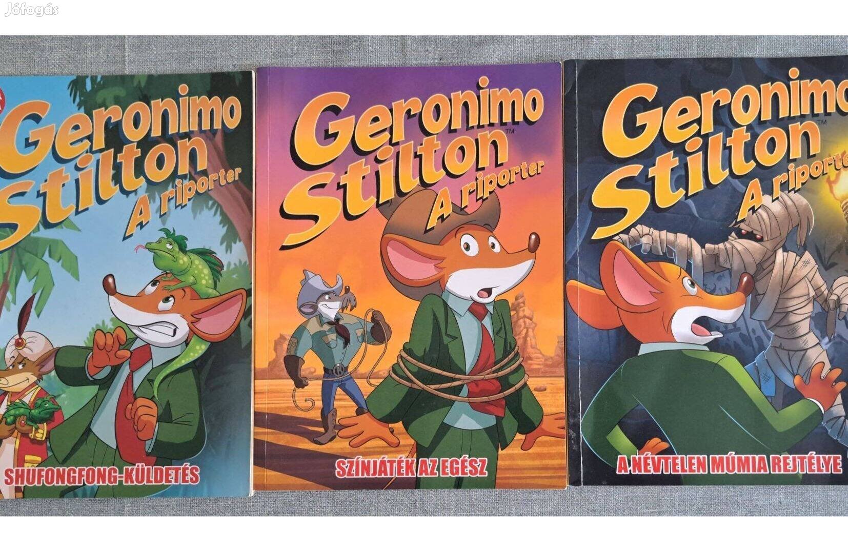 Képregény csomag: Geronimo Stilton A riporter