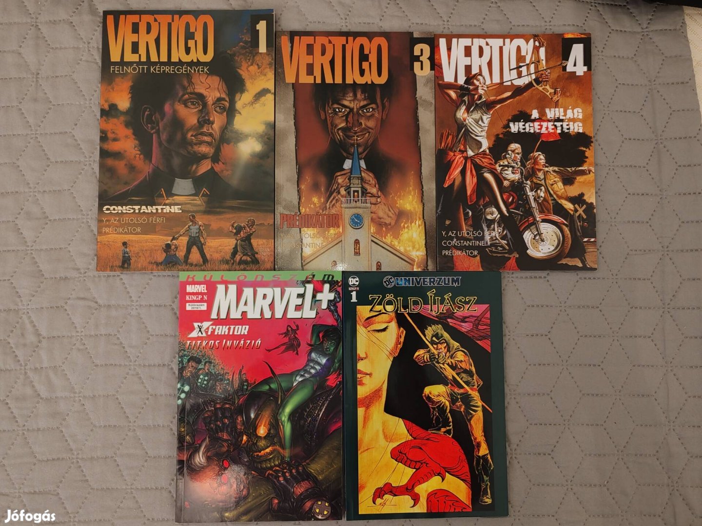 Képregény csomag (Marvel, DC, Vertigo)