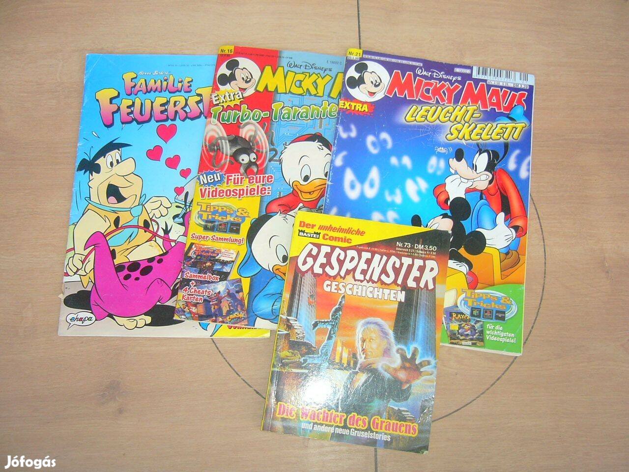 Képregények - Flintstone család, Miki Egér stb. Német Nyelvű! 4
