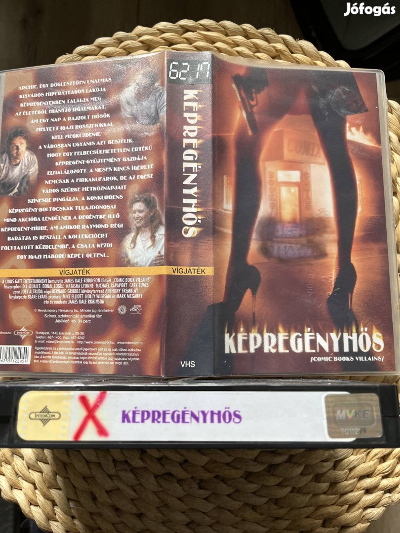 Képregényhős vhs