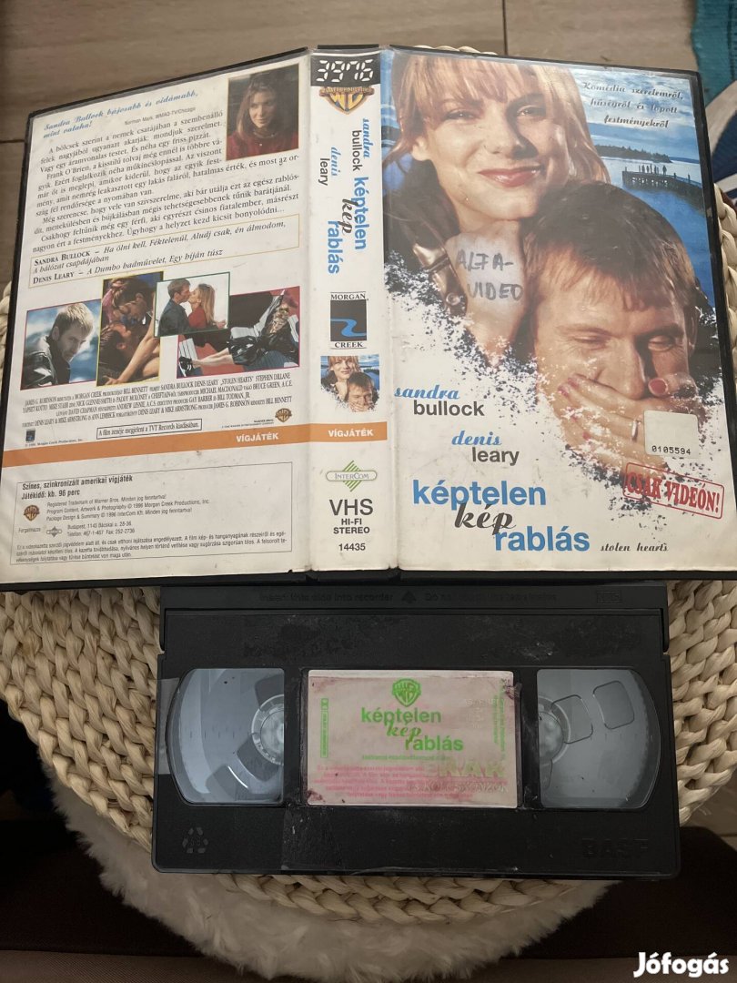 Képtelen képrablás vhs