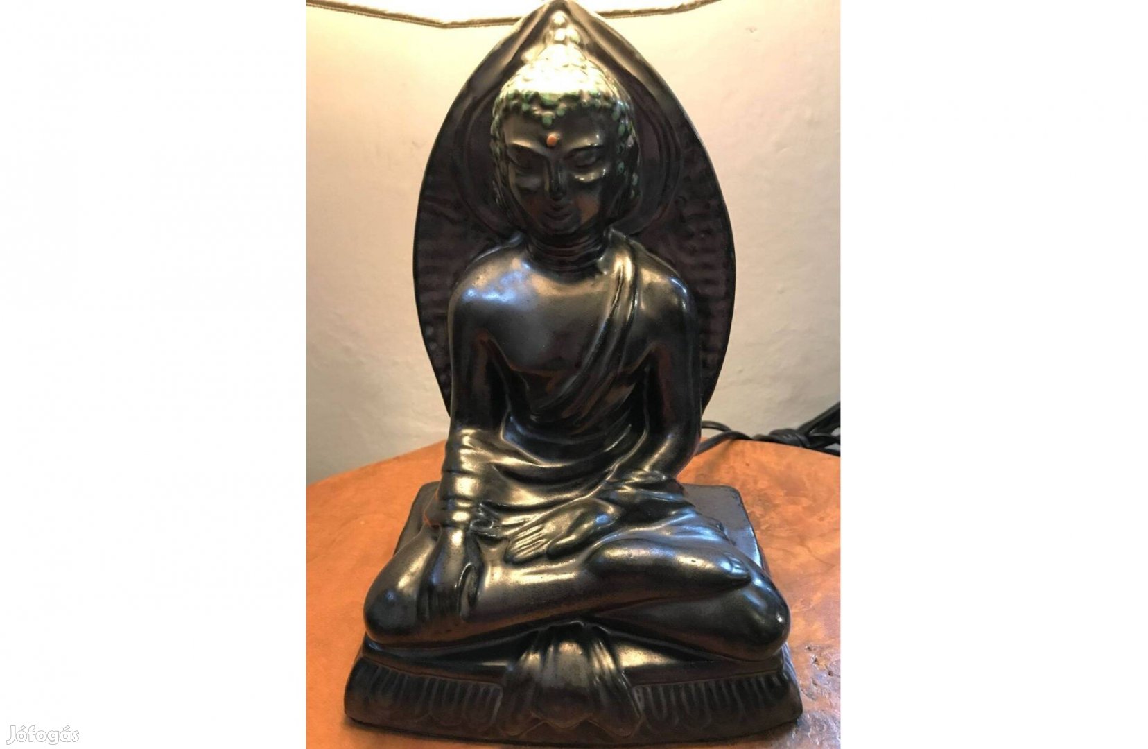 Kerámia Buddha asztali lámpa