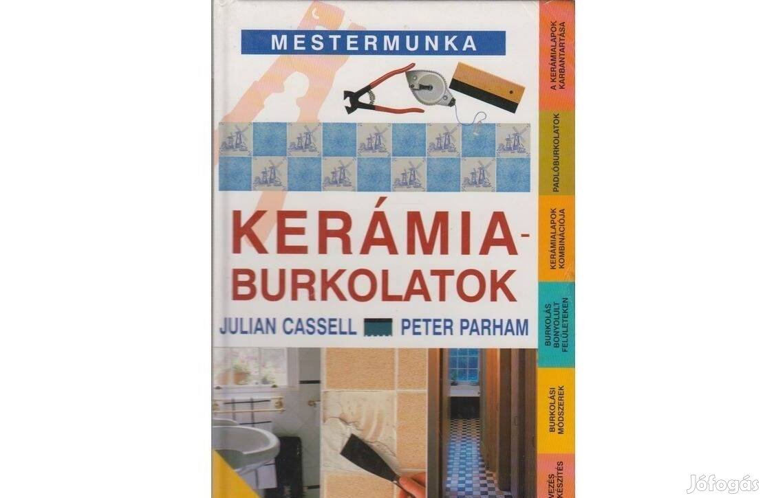 Kerámia burkolatok, új könyv, Mestermunka sorozat